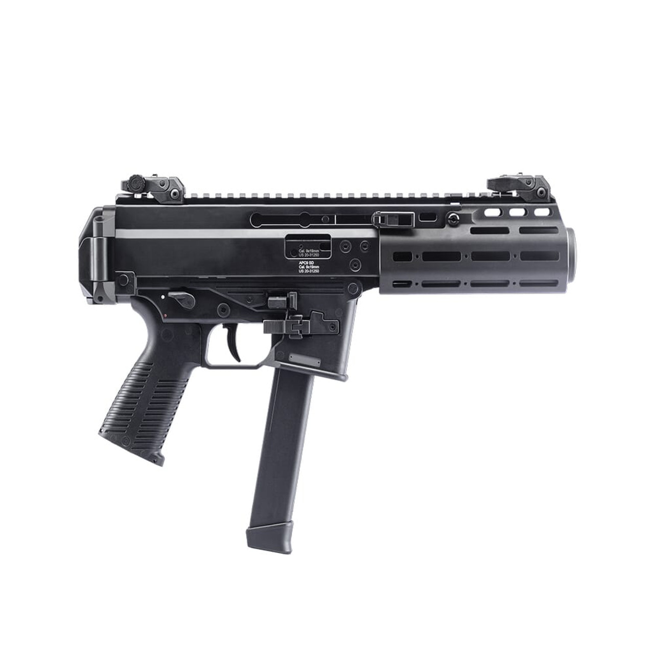 B&T APC9 SD PRO 9mm Glock Lower Pistol w/Sub-Compact Suppressor (NFA) BT-36046-SC-G-KIT