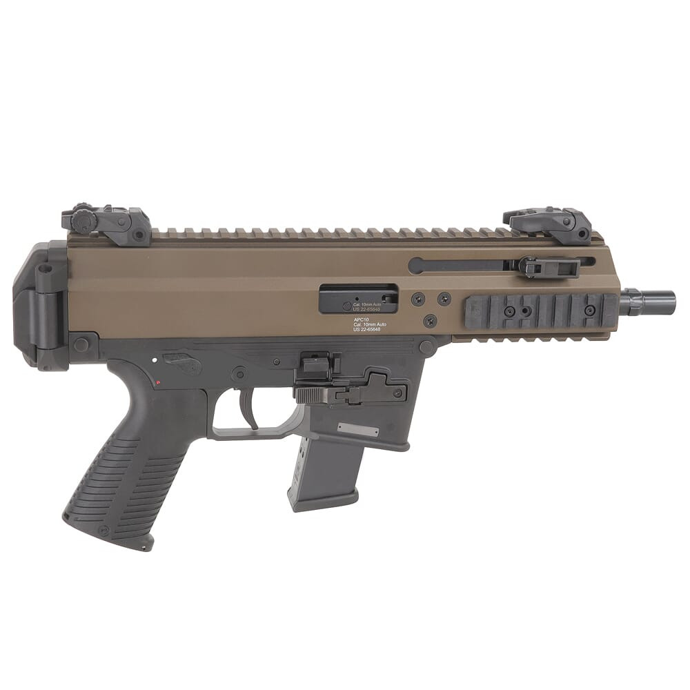 B&T APC10 10mm 6.9" 15rd Midnight Bronze Pistol BT-361300-MB