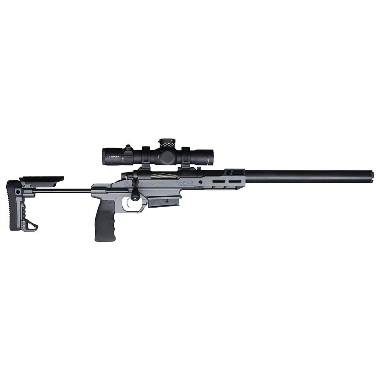 Gunwerks Skunkwerks The Accountant .308 Winchester 17.5" Bbl Integrally Suppressed Takedown Rifle w/Leupold Mark 5HD 2-10x30mm Riflescope, Briefcase, & (5) Boxes of Federal Custom Shop Ammunition (NFA) GW-1F14D