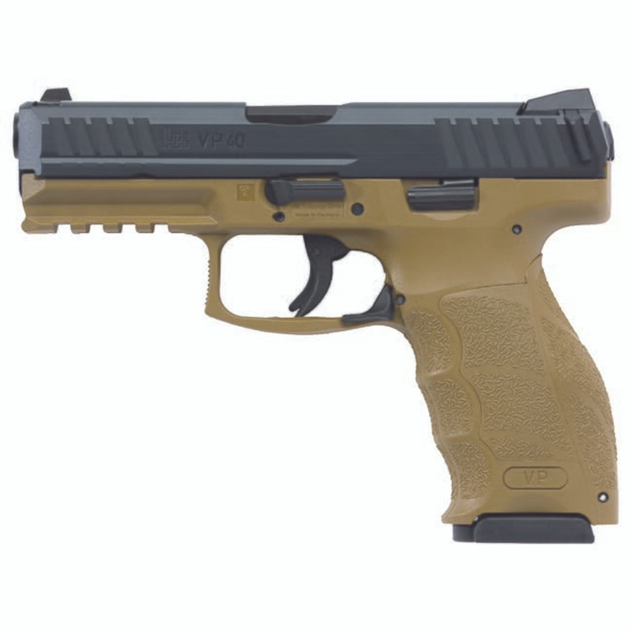 Heckler Koch VP40 .40 S&W FDE Pistol 700040FDELE-A5