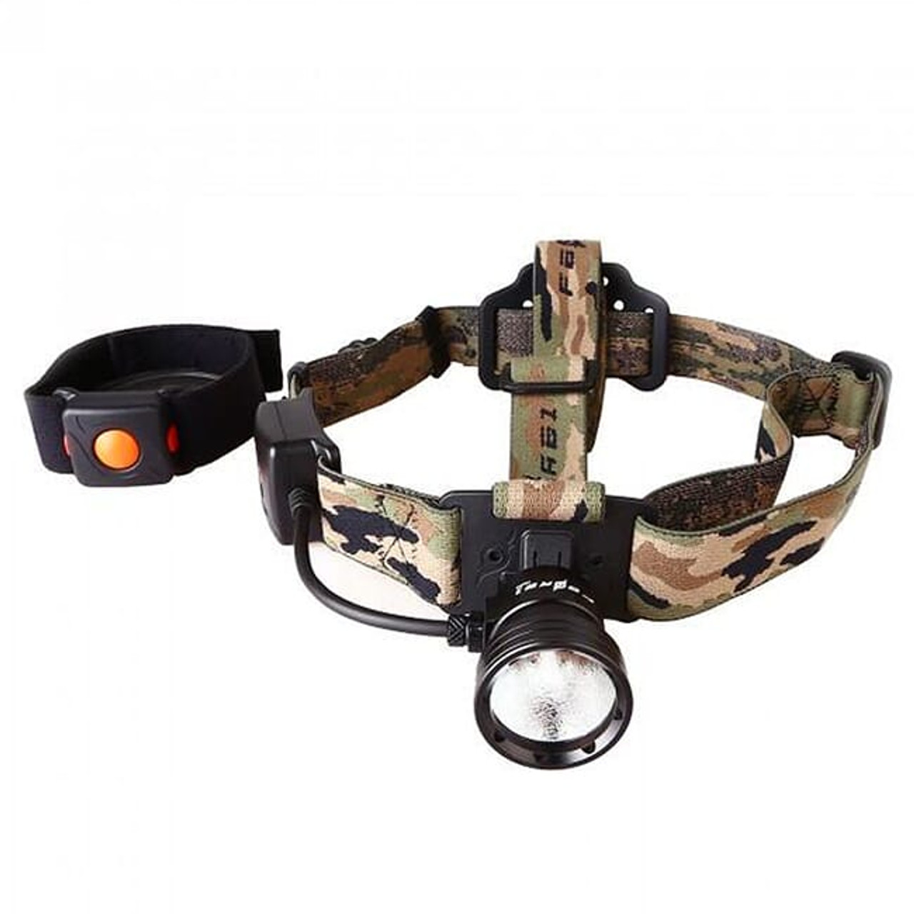 Night Eyes White Wireless Remote Single Beam Headlamp Kit HL09-W