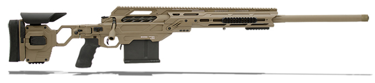 Cadex Shadow rifle Tan, .408CT, 29" 60 MOA CDX40-DUAL-408-29