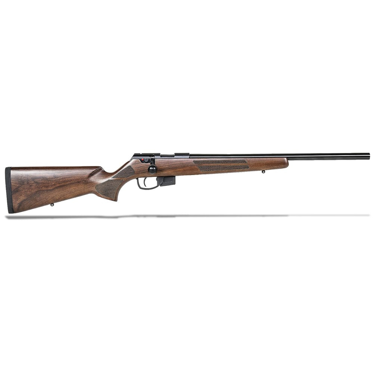 Anschutz 1761 D HB .17 HMR G-28 Walnut Classic 18" Bbl GSI Rifle w/Single-Stage Trigger 015149