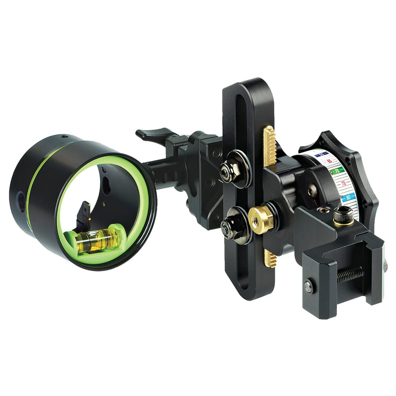 HHA Tetra Hoyt Edition RYZ 2510 w/.010 2-pin 1-5/8" Scope Green Top Pin & Yellow 2nd Pin HYT-RYZ-2510-GYEL