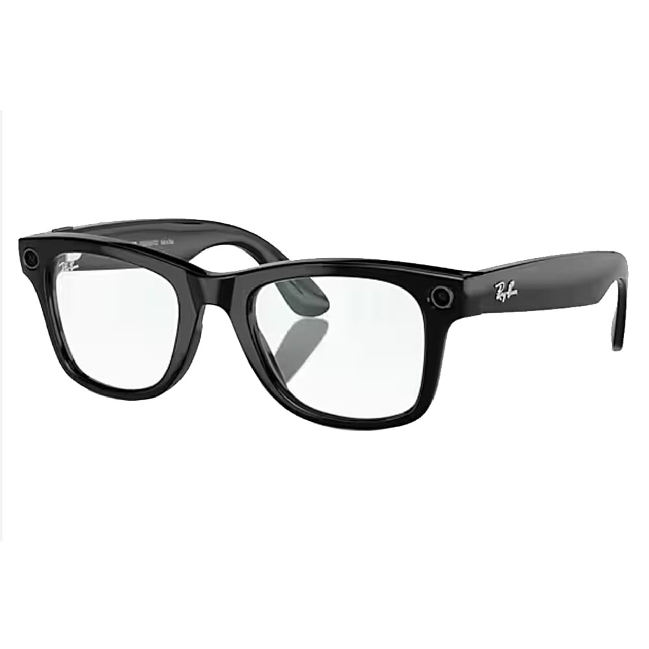 Ray-Ban Meta Wayfarer Shiny Black Clear 0RW4006-601/SB
