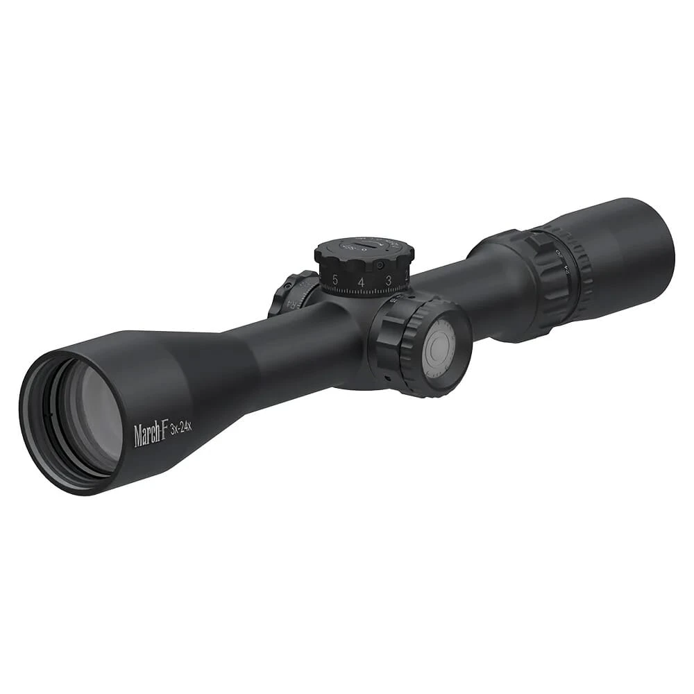 March F Tactical 3-24x42mm FFP FML Reticle 0.1MIL 6Level Illum Riflescope D24V42FIML-FML