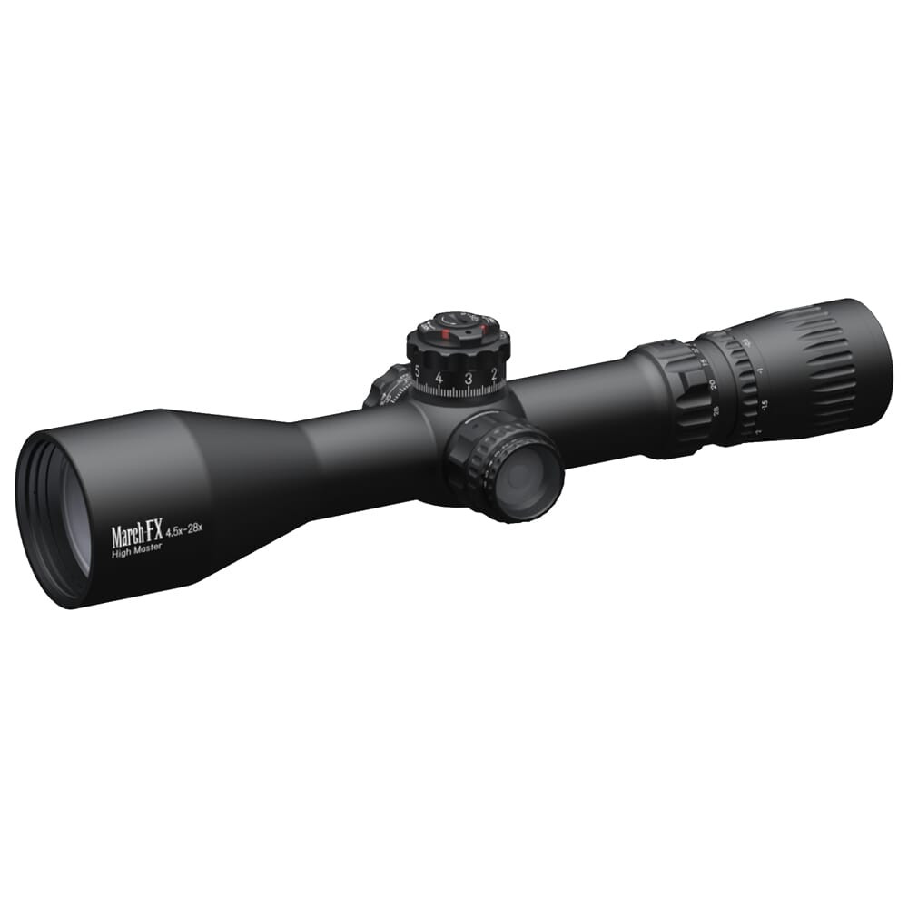 March FX Tactical 4.5-28x52mm FML-PDKI Reticle 0.1MIL FFP