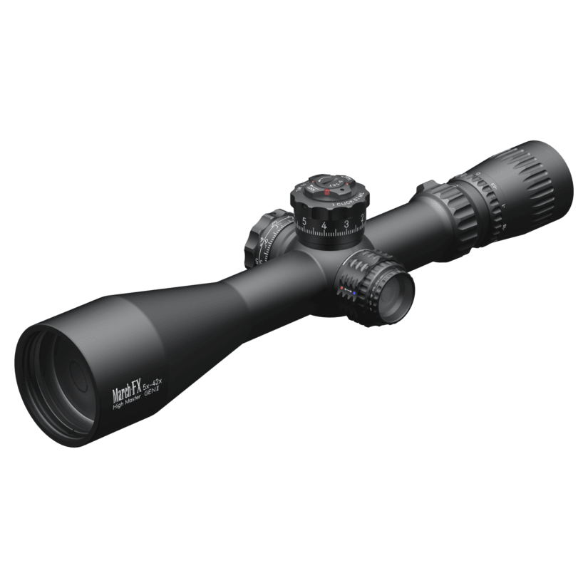 March FX Tactical 5-42x56mm G2 FFP FML-3 Reticle 0.1 MIL 6Level