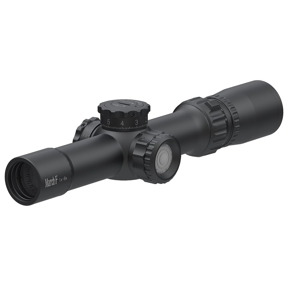 March-F 1-8x24 FFP FMC-2 D8V24FIML マーチ March F Tactical 1-8x24mm FFP FMC-2 Reticle 0.1MIL 6Level Illum
