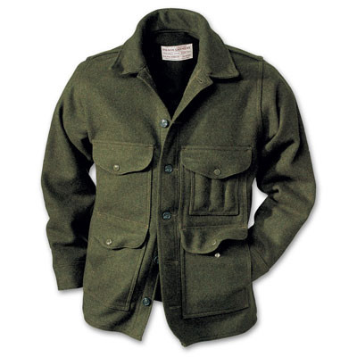 Filson 46 Forest Green Mackinaw Cruiser 10043