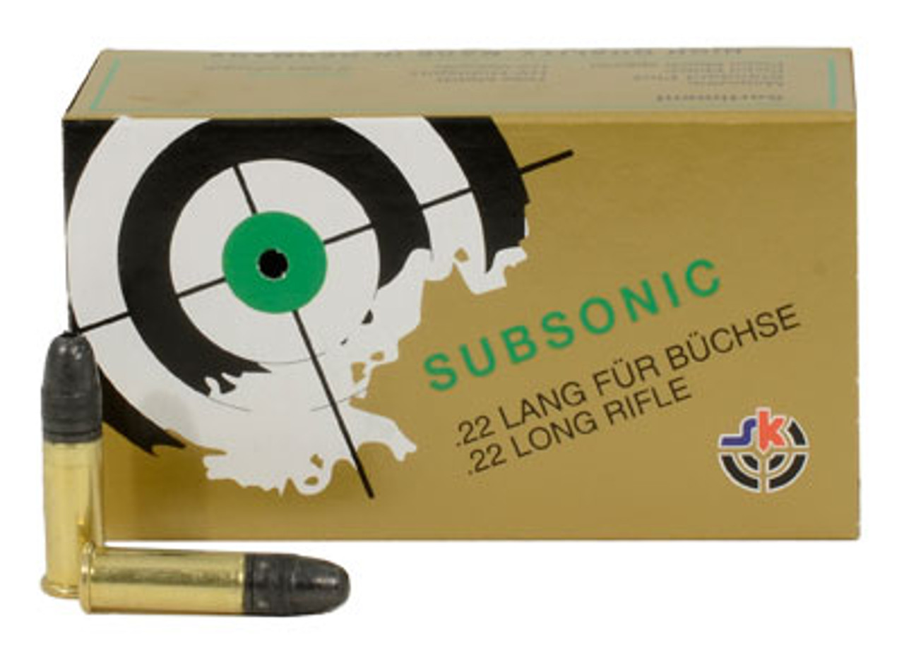 Lapua SK .22LR 40gr HP Subsonic Ammo 420110