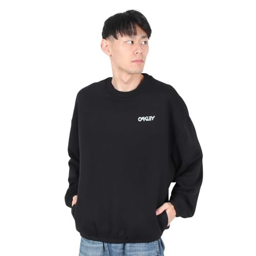 Oakley Mtl Ringed B1B Crew SweatShirt Blackout XXL FOA406177-02EXXL