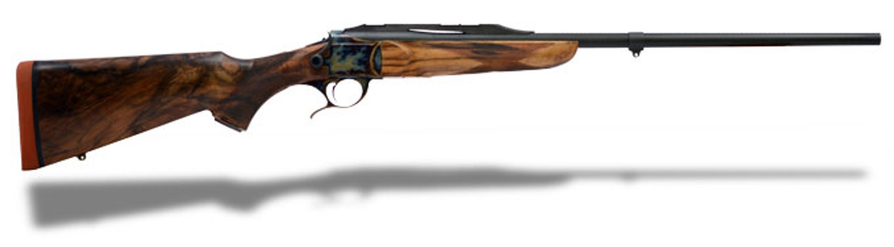 Luxus Arms Model 11 Single Shot .243 Win, case color