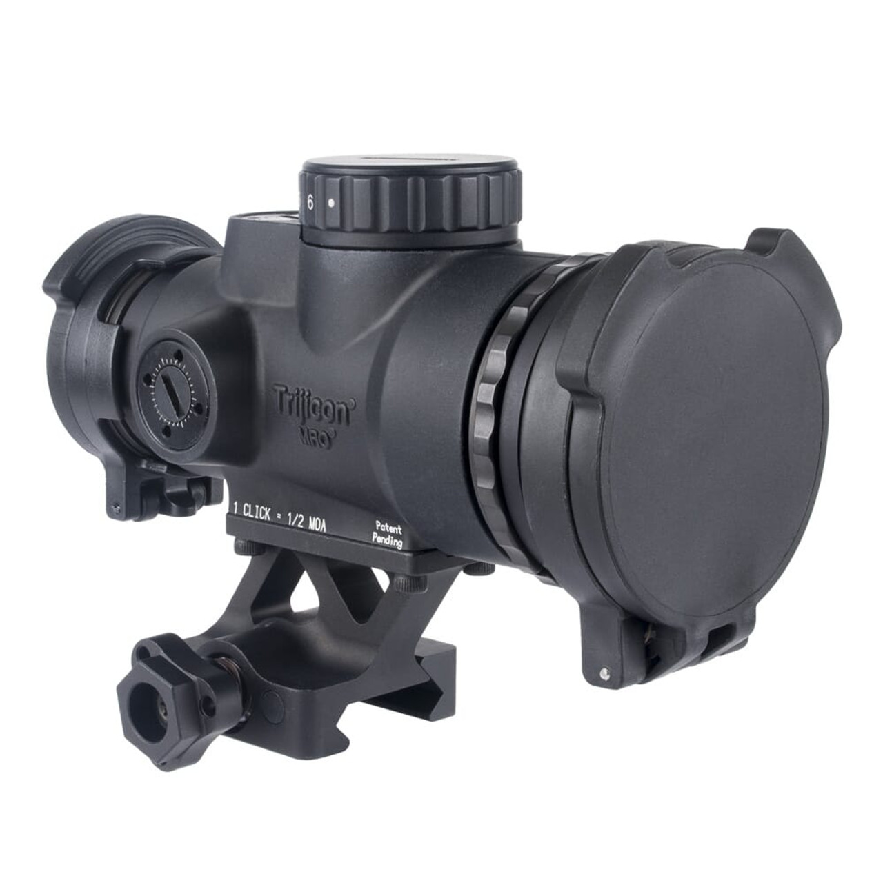 Trijicon MRO SD Adjustable LED 2.0 MOA Red Dot; 1/3 Co-Witness Quick Release Mount with Q-LOC Technology (AC32071) MRO-C-2200354