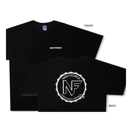 Nightforce Black Tee Shirt X-Large