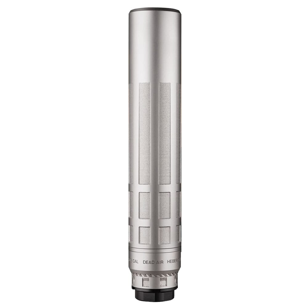 Dead Air Nomax 33 .33 Cal 9.60" Silver Silencer w/Xemax Adapter (NFA) NOMAX33XEMAXSIL
