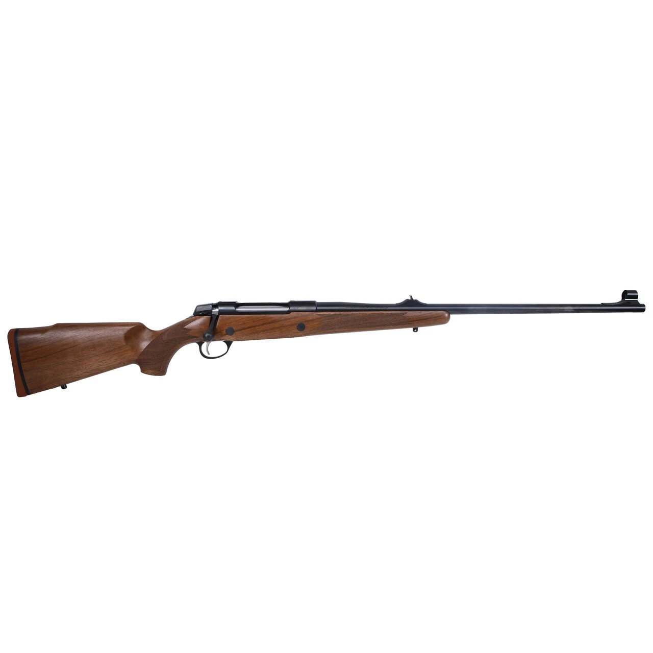 Sako 90 Hunter Blued Steel 375 H&H w/ Sights 24.5  BBL 1:12  TPI RH Std Trig 4RD Wood / Oiled Brown J05095