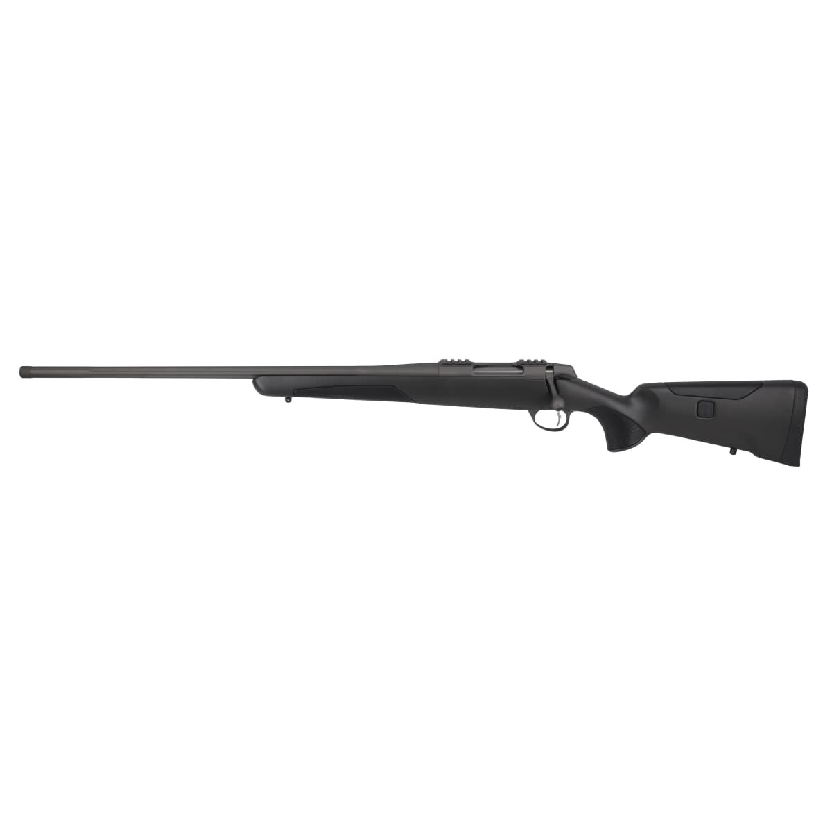 Sako 90 Adventure Cerakote Tungsten 308 WIN No Sights 20 Fluted BBL 1:10  TPI LH Std Trig 5RD Glass Fiber / Black J05257