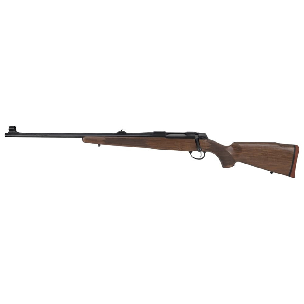 Sako 90 Hunter Blued Steel 6.5 CM w/ Sights 22.4  BBL 1:8  TPI LH SS Trig  4RD Wood / Oiled Brown J05571