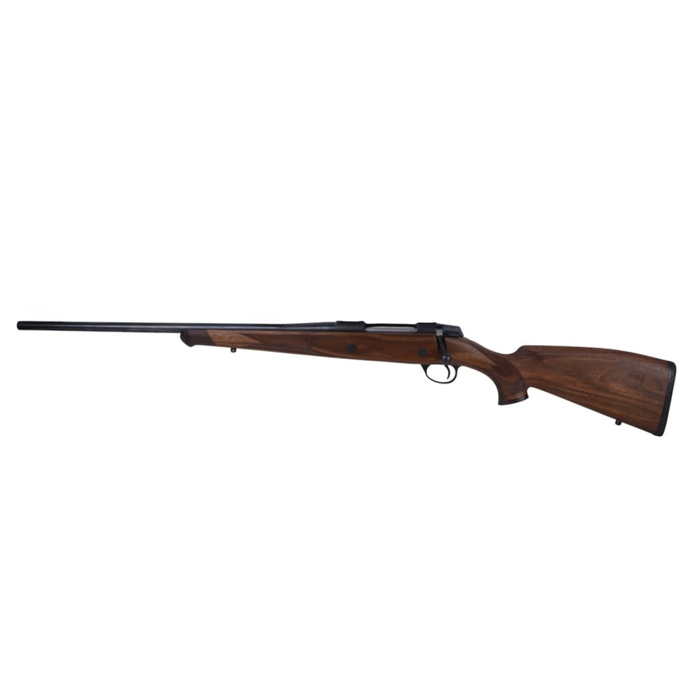Sako 90 Bavarian Blued Steel 6.5x55 SE No Sights 22.4  BBL 1:8  TPI LH SS Trig  5RD Wood / Oiled Brown J05583