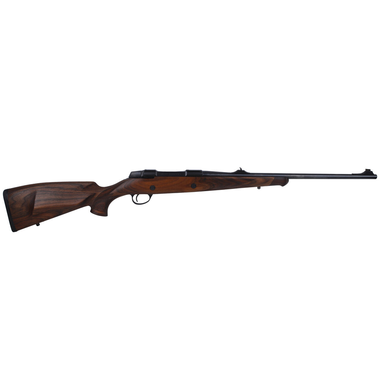 Sako 90 Bavarian Blued Steel 6.5x55 SE w/ Sights 22.4  BBL 1:8  TPI LH SS Trig  5RD Wood / Oiled Brown J05593