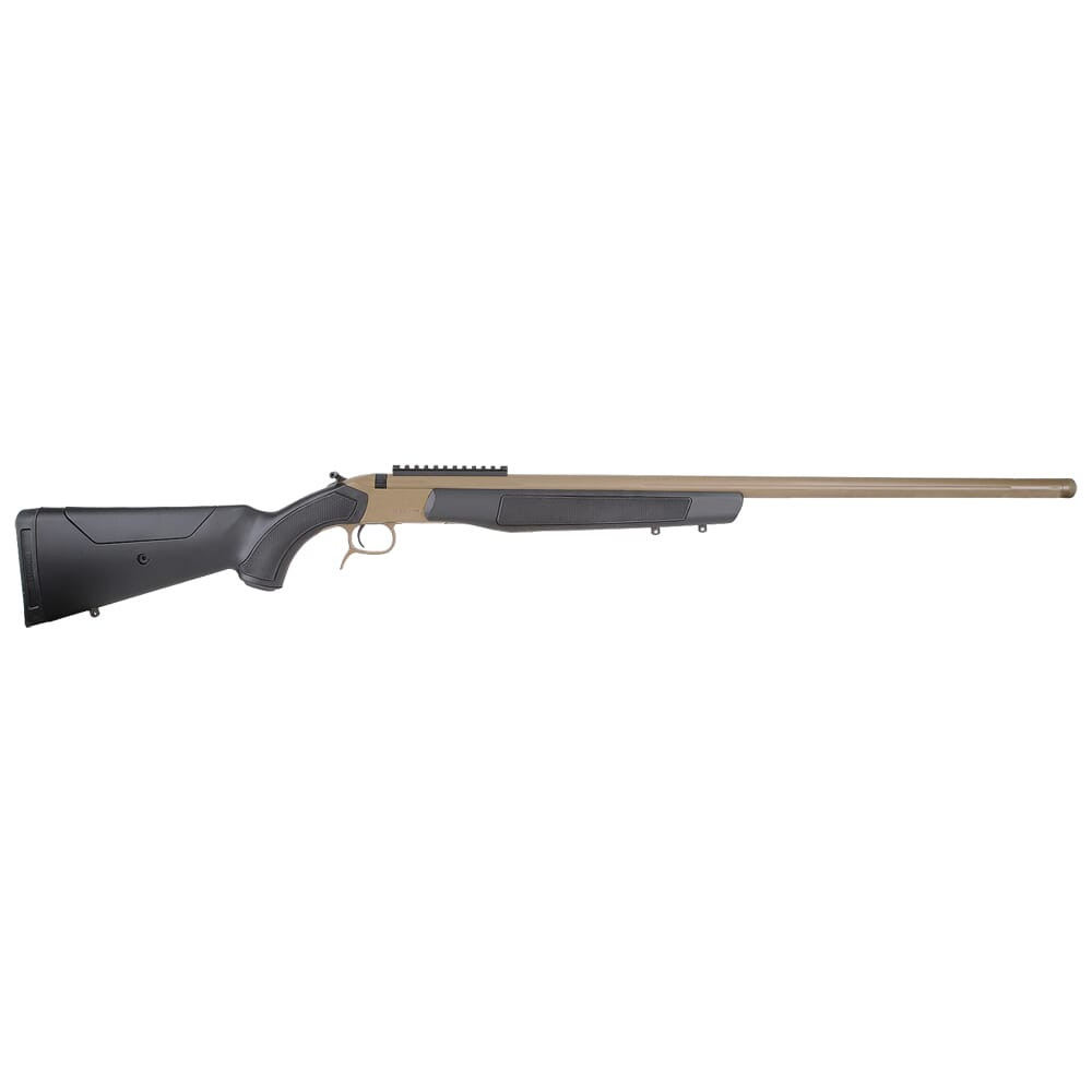 ACCURA™ LR-X - Cerakote FDE + Nitride | Black - 0 MOA Pic Rail - .50 cal - 30" bbl - 3/4x24 PR3211NM
