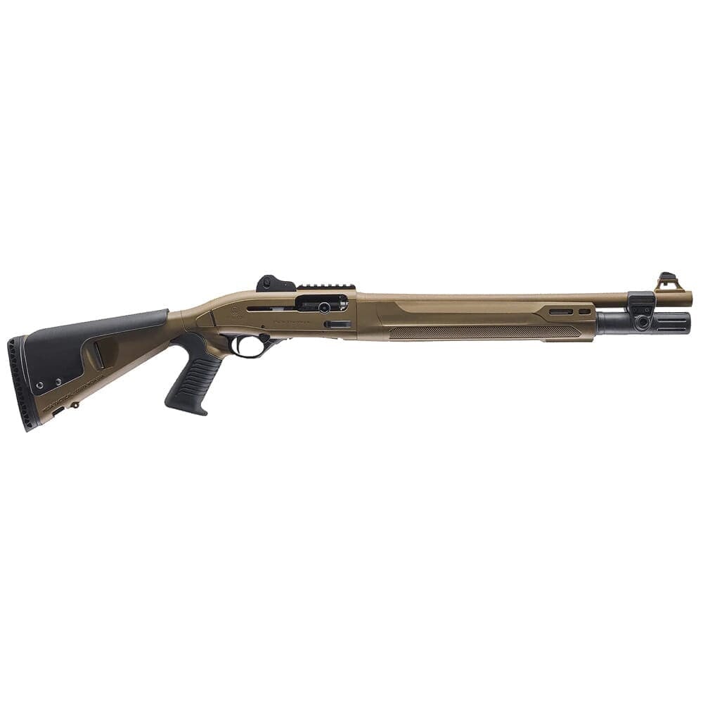 Beretta 1301 Tactical  C FDE 18.5" Bbl 5+1 Semiauto 12ga Shotgun w/Pistol Grip, 3" Chamber, MLOK Forend Slots J131M2CTP18F