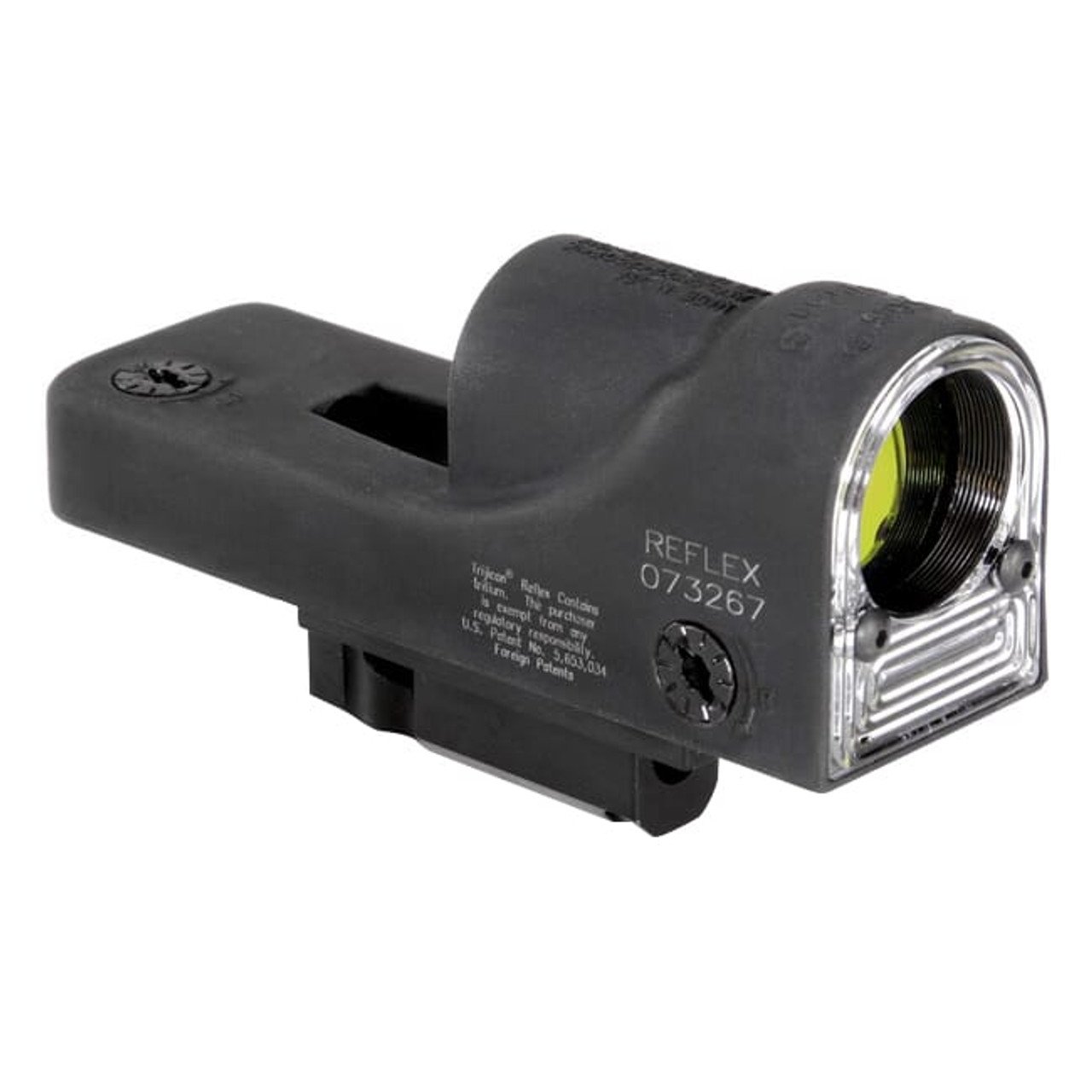 Trijicon 1x24 Reflex Amber 6.5 MOA Dot w/ RX25 RX01-25