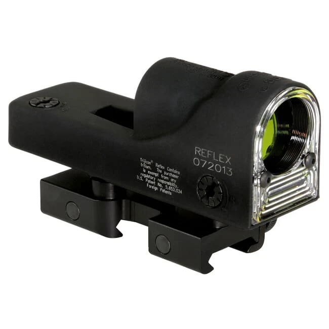 Trijicon 1x24 Reflex Amber 12.9 MOA Triangle w/ Flattop Mount RX06-14