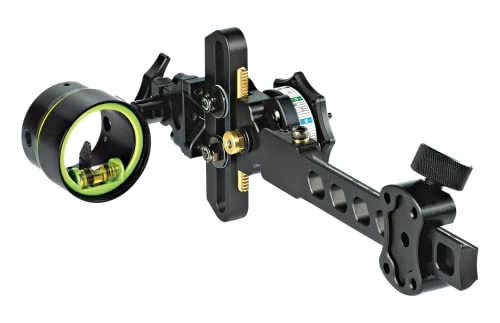 HHA Tetra Tournament Edition RYZ 2519 w/.019 2-pin 1-5/8" Scope Green Top Pin & Yellow 2nd Pin RYZ-TE-2519-GYEL