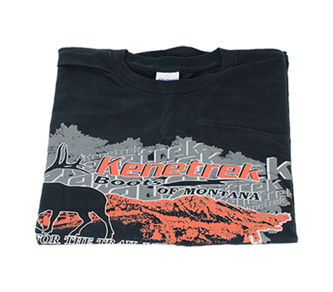 Kenetrek Logo T-Shirt Black Long Sleeve KEQ-TBLK-LS-XXL