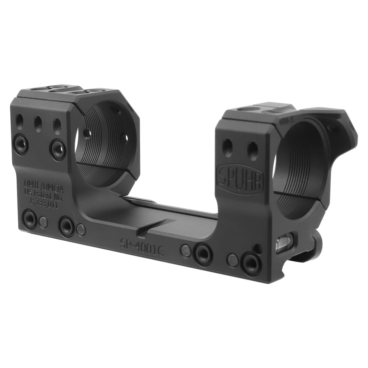 Spuhr Unimount 34mm 0MIL/0MOA 1.18" Gen 3 Picatinny Scope Mount SP-4001C