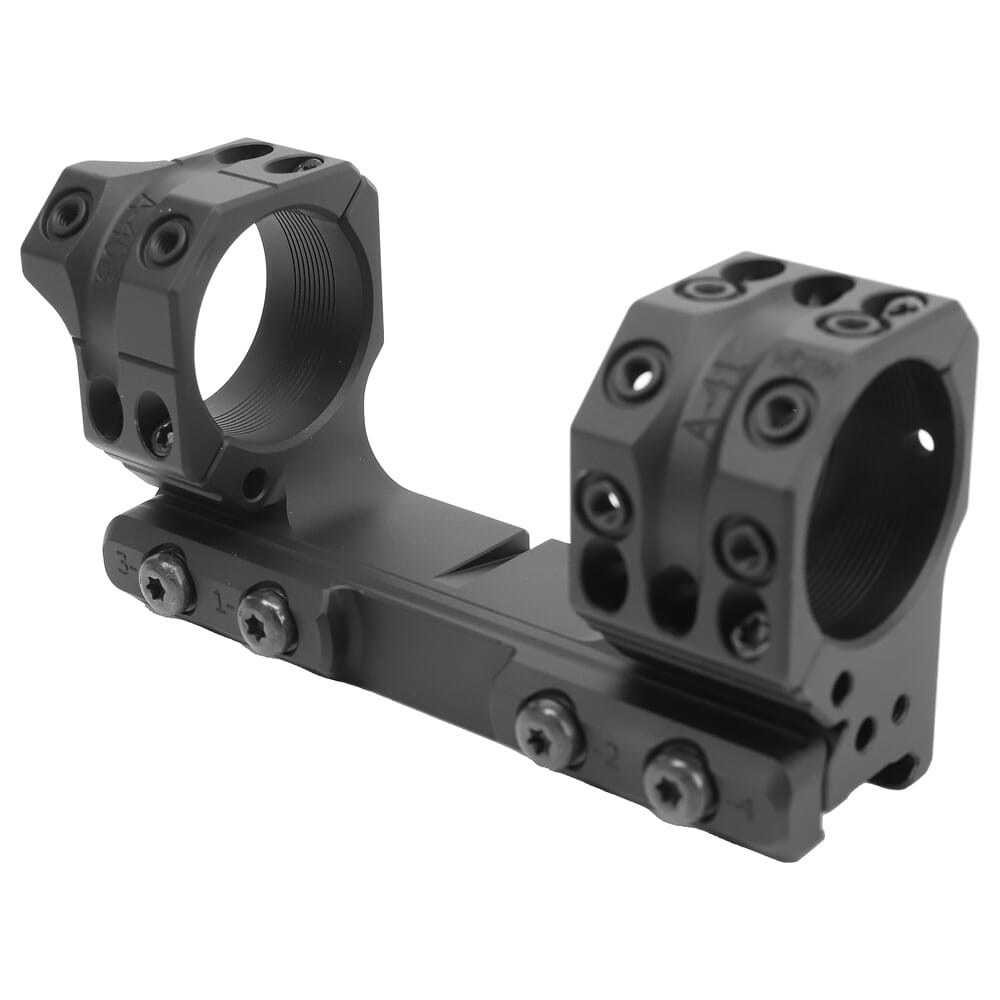 Spuhr ISMS Unimount 34mm 0MIL/0MOA 1.5" Picatinny Scope Mount w/ Extended Erector Housings & 2.596" Distance Btwn Rings SP-4002C