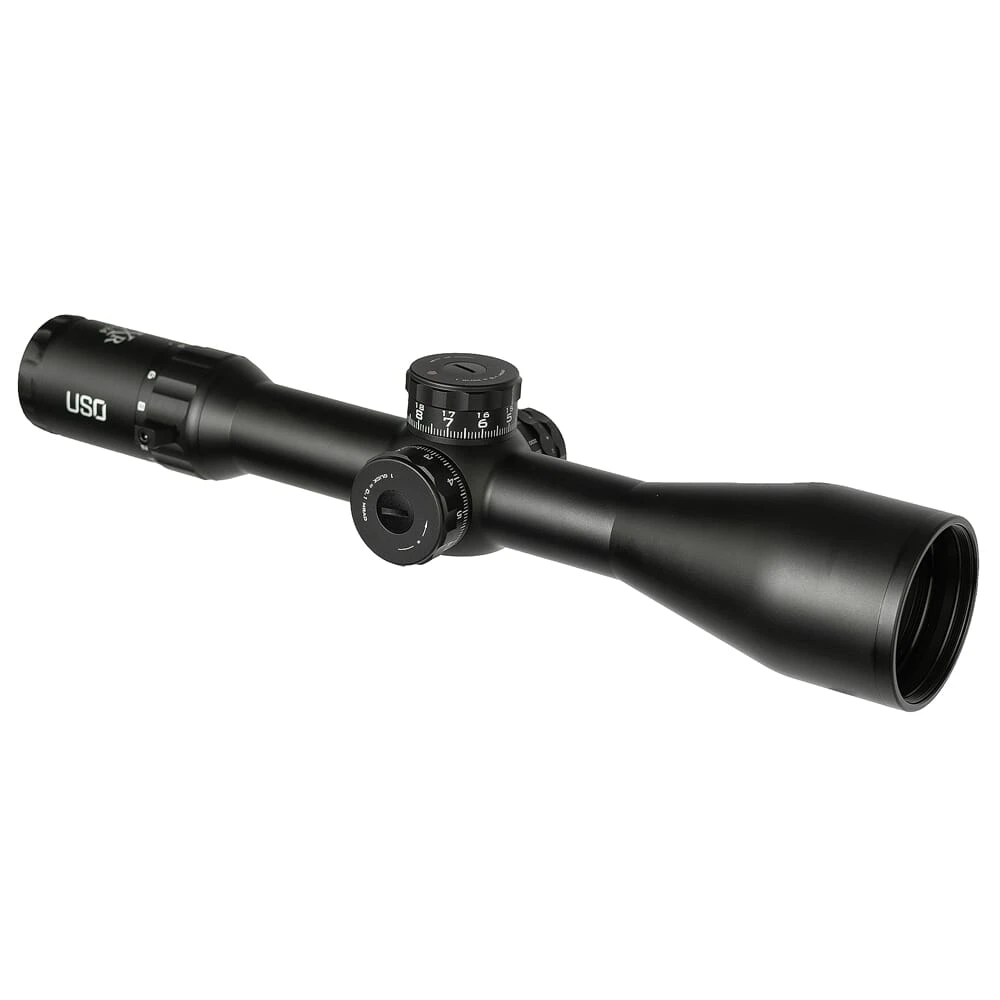 US Optics 4-24x56mm 34mm Tube Digital Red FFP EMCR Reticle  Elevation and Windage 1/10 MIL Adjustments LXR-4-24-EMCR