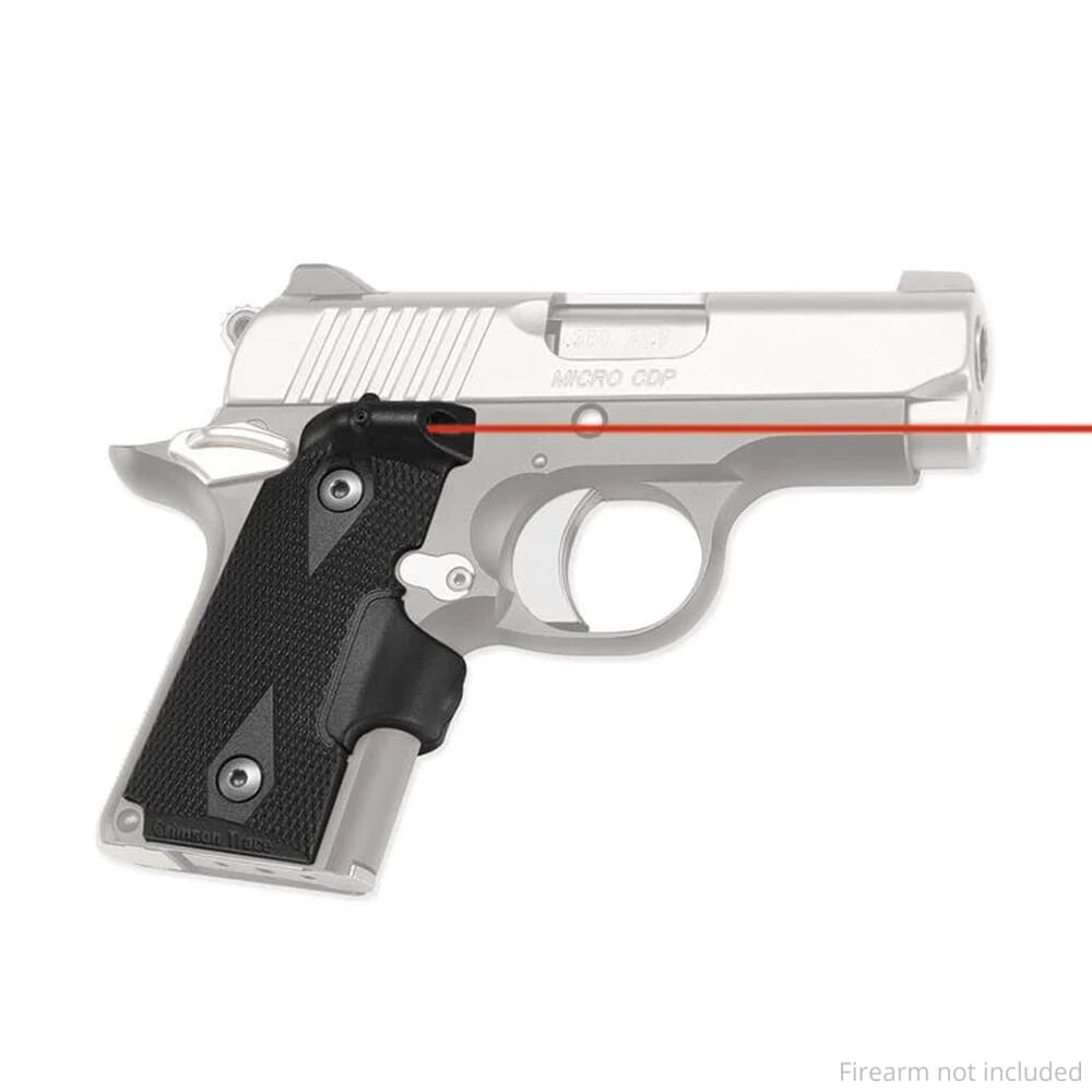 Crimson Trace LG-409G Lasergrips Kimber Micro 9 Green Laser Sight
