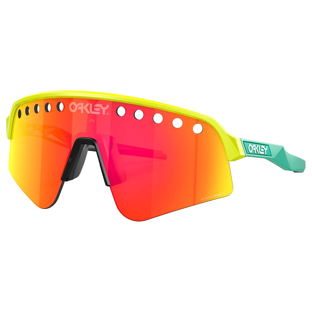 Oakley Sutro Lite Sweep Matte Orange/Neon Yellow w/Vented PRIZM