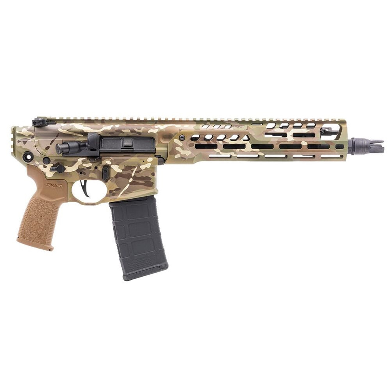 Sig Sauer MCX Custom Works 5.56x45mm NATO 11.5" Bbl Multicam Pistol w/(2) 30rd Mags & M-LOK Handguard