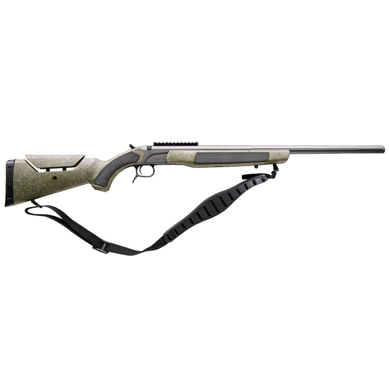 CVA Accura MRX Series .45 Cal 26" Fluted 3/4x20 Break Action In-Line Muzzleloader Rifle 0 MOA Pic Rail & VFI PR3232NM