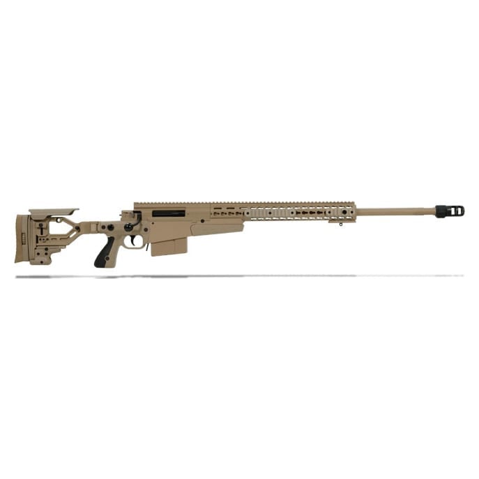 Accuracy International AXMC .338 Lapua Pale Brown Rifle w/ 27" Barrel