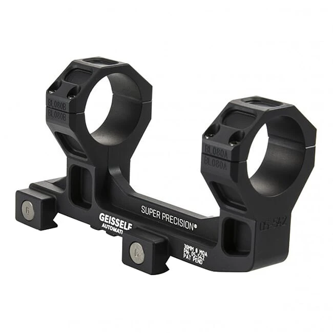 Geissele Super Precision Scope Mount 30MM 1.93" Black (Vortex 1-6), for AR-15 05-542B