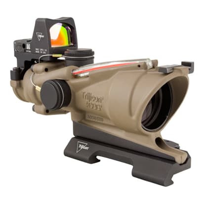 Trijicon ACOG 4x32 .223 Red Crosshair Dark Earth TA31-ECOS