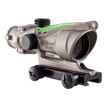 Trijicon ACOG 4x32 Green Chevron Nickel Boron