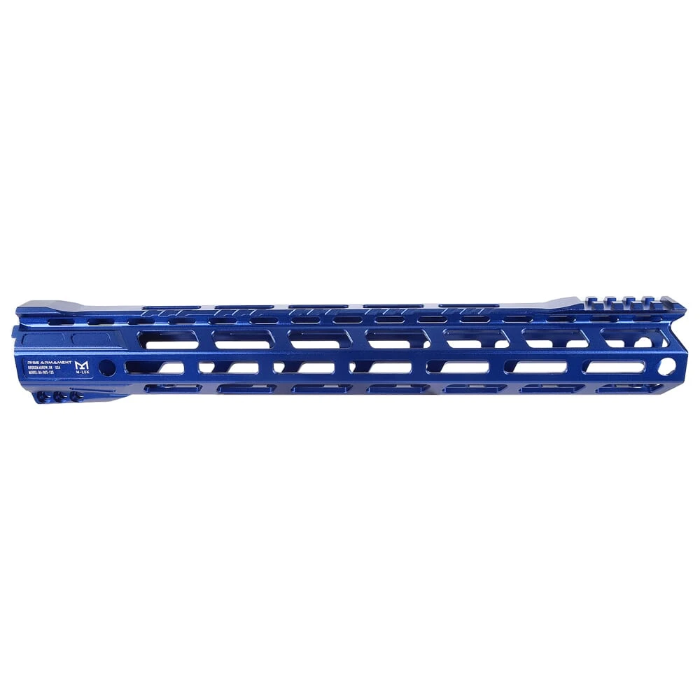 RISE Armament RA-905 13.5" Patriot Blue Skeletonized AR-15 M-LOK Handguard RA-905-135-BLU