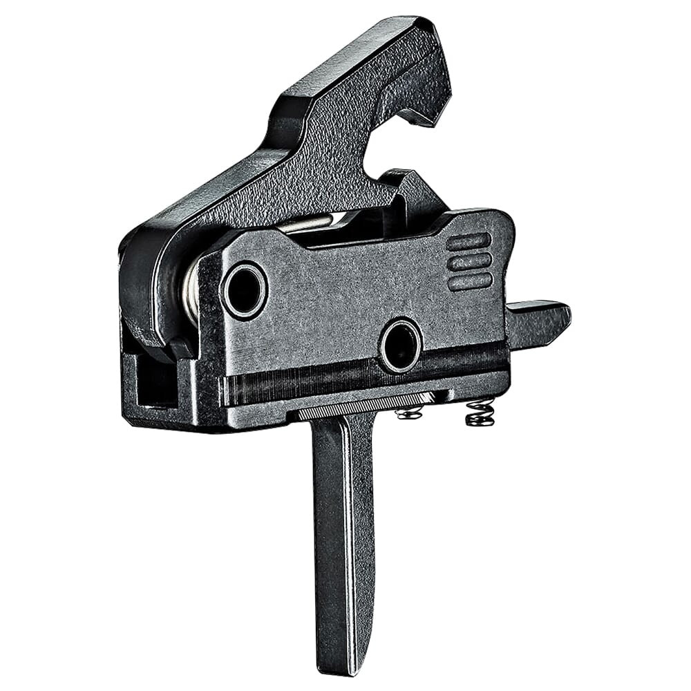 RISE Armament Rave PCC Single-Stage Flat 3.5lbs Pistol Caliber Carbine Trigger w/Anti-Walk Pins T017F-PCC-BLK
