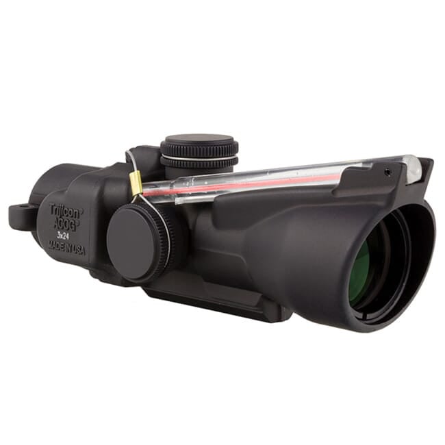 Trijicon 3x24 Low Compact ACOG Illum Red Horseshoe Ballistic 400232