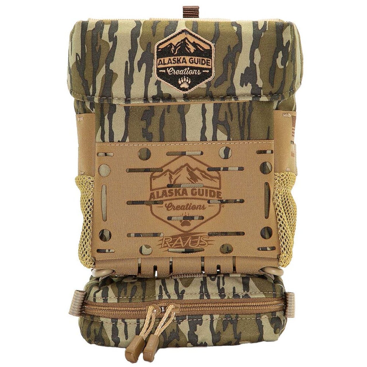 Alaska Guide Creations Ravus Mossy Oak Bottomland Binocular Pack RAV-MOBL