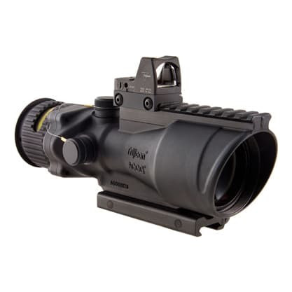 Trijicon ACOG 6x48 Amber Chevron TA648RMR-A