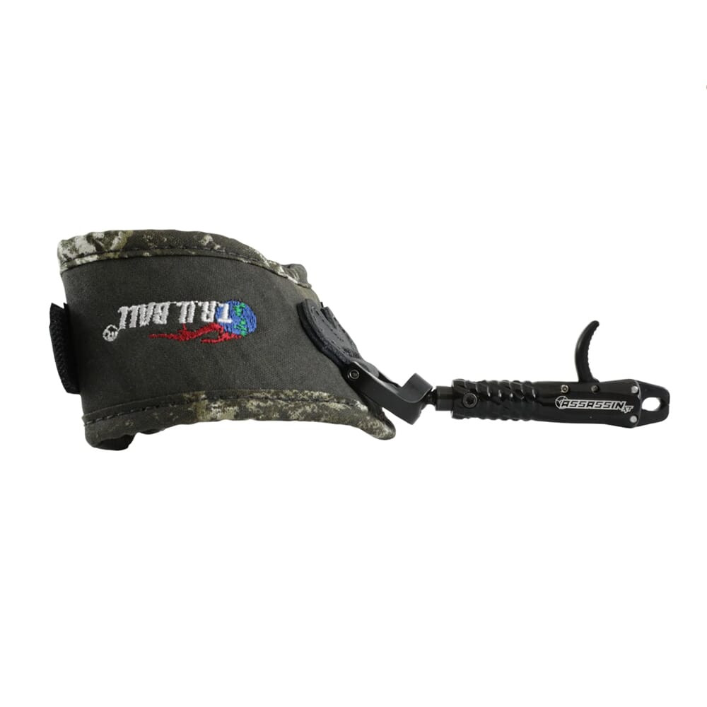T.R.U. Ball Archery Assassin XT Velcro Black Junior Release TAXV-BK-JR