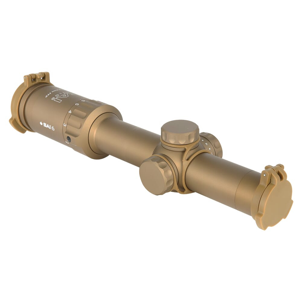 SAI Optics SAI 6 1-6x24mm .1 MRAD FFP 6.8 BDC Rapid Aiming Feature Riflescope RNG16-T170-C30