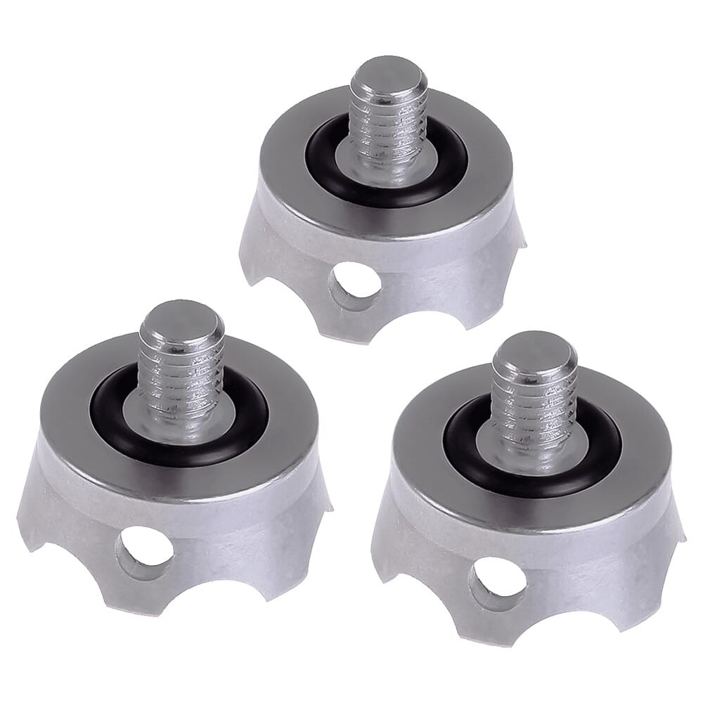 Really Right Stuff Stainless Steel Rock Claw Tripod Foot (Set of 3) RRS-9000024